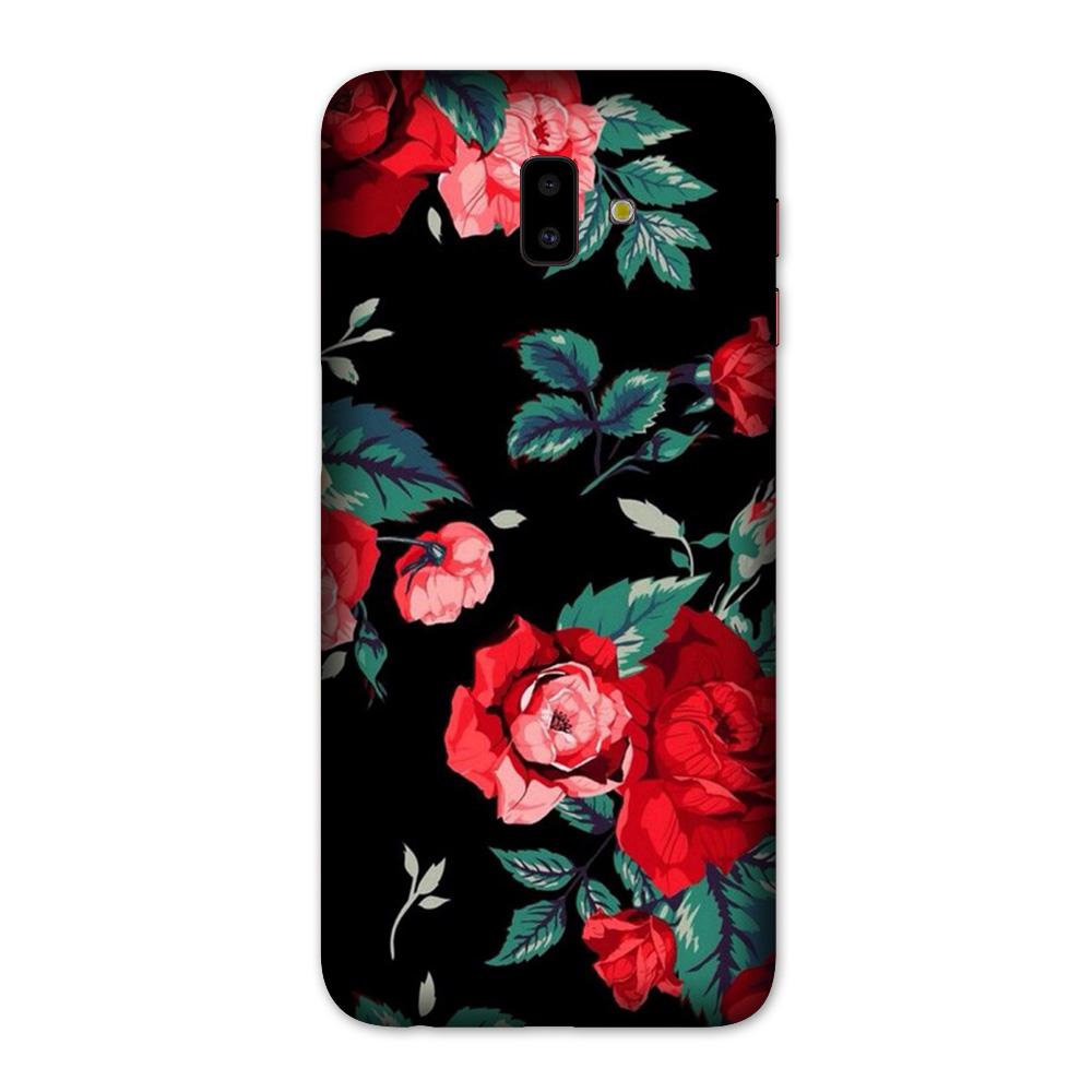 Red Rose2 Case for Galaxy J6 Plus
