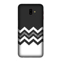Black white Pattern2Case for Galaxy J6 Plus