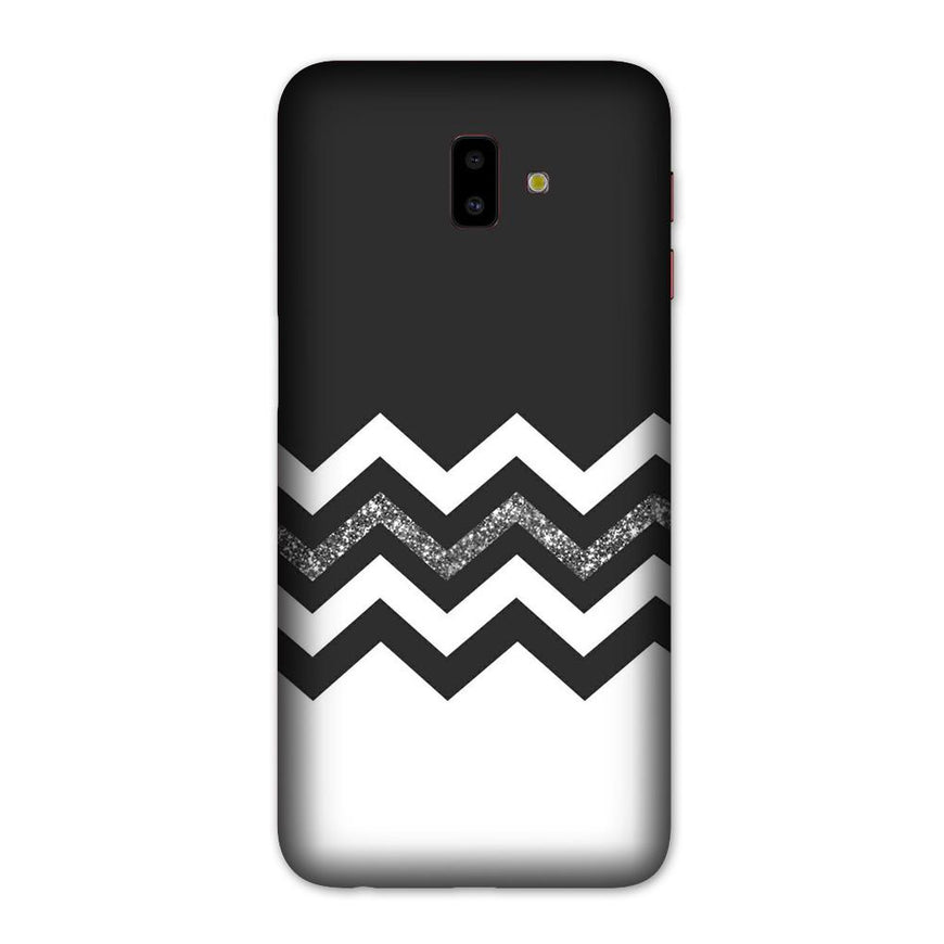 Black white Pattern2Case for Galaxy J6 Plus
