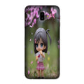 Cute Girl Case for Galaxy J6 Plus