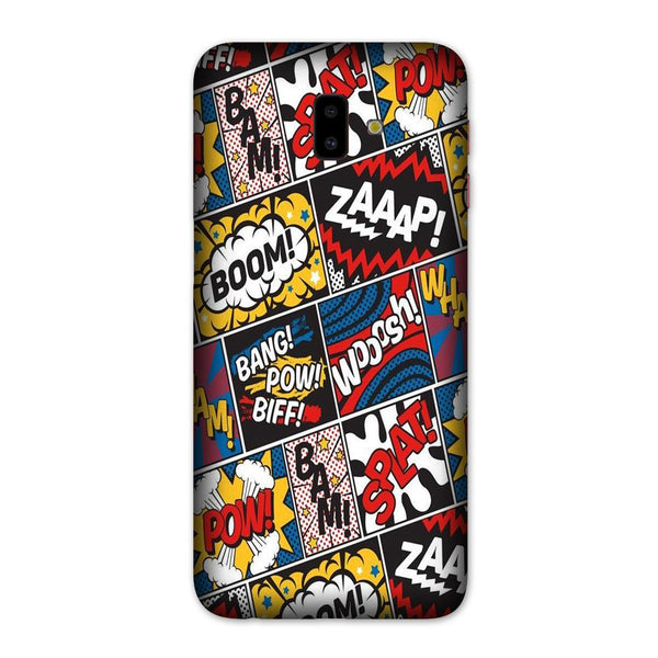 Boom Mobile Back Case for Galaxy J6 Plus (Design - 302)