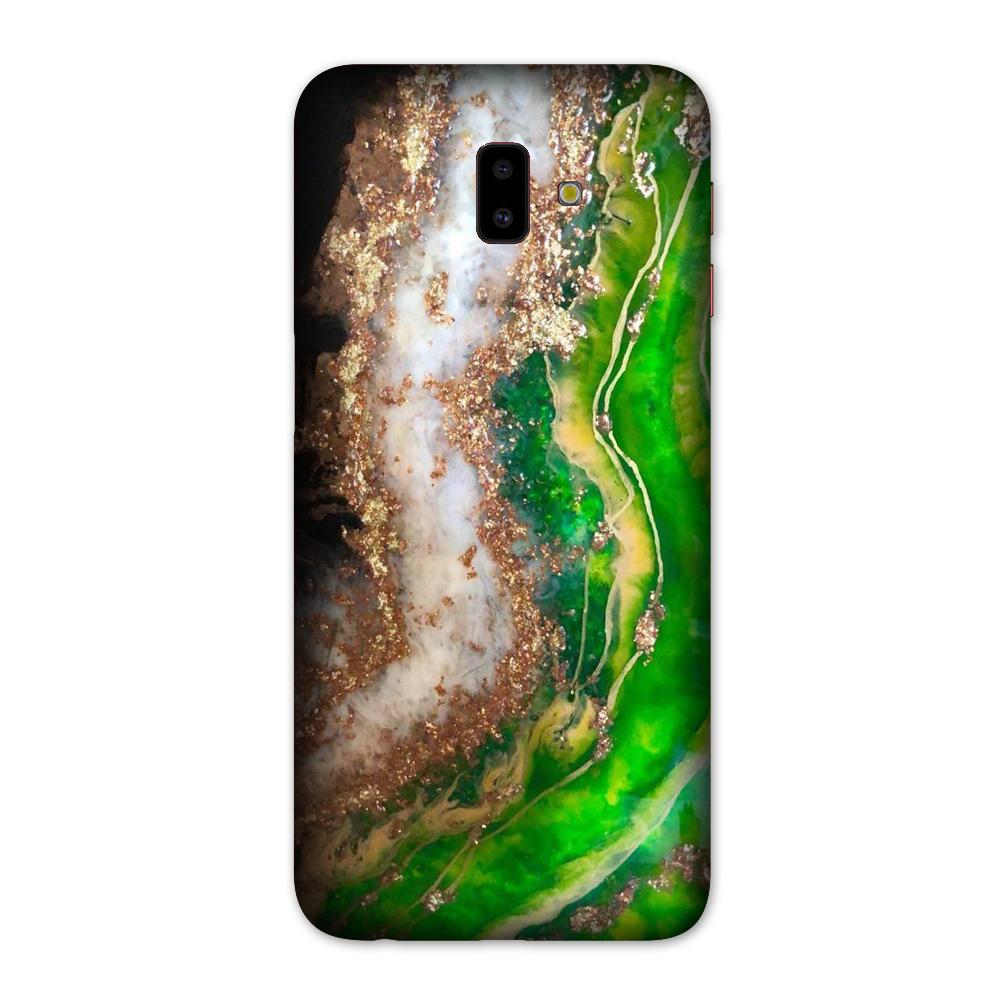 Marble Texture Mobile Back Case for Galaxy J6 Plus (Design - 307)