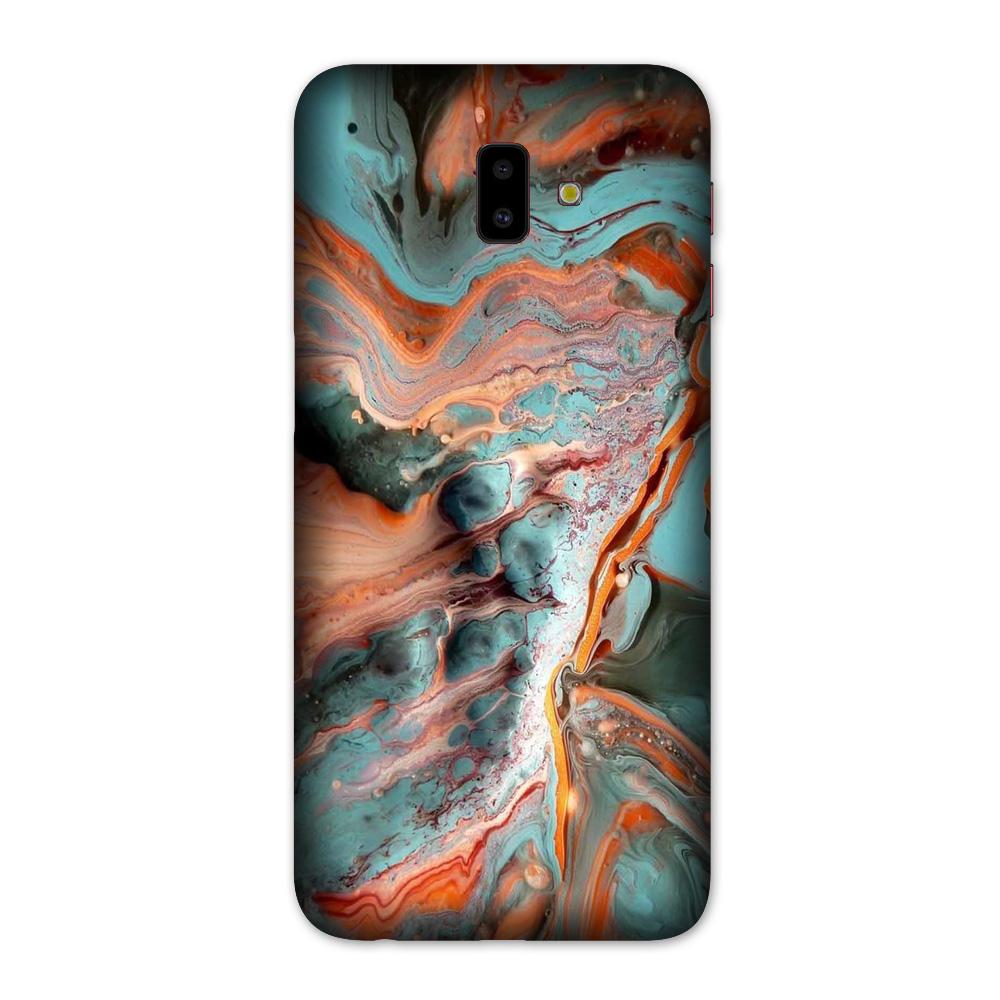 Marble Texture Mobile Back Case for Galaxy J6 Plus (Design - 309)