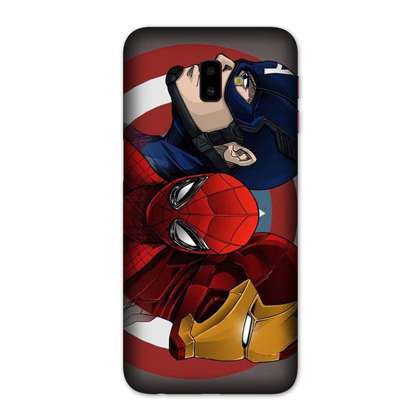 Superhero Mobile Back Case for Galaxy J6 Plus (Design - 311)