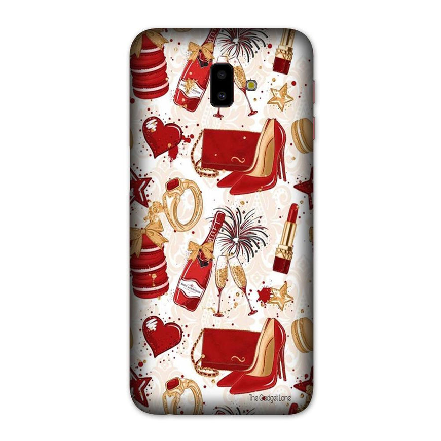 Girlish Mobile Back Case for Galaxy J6 Plus (Design - 312)