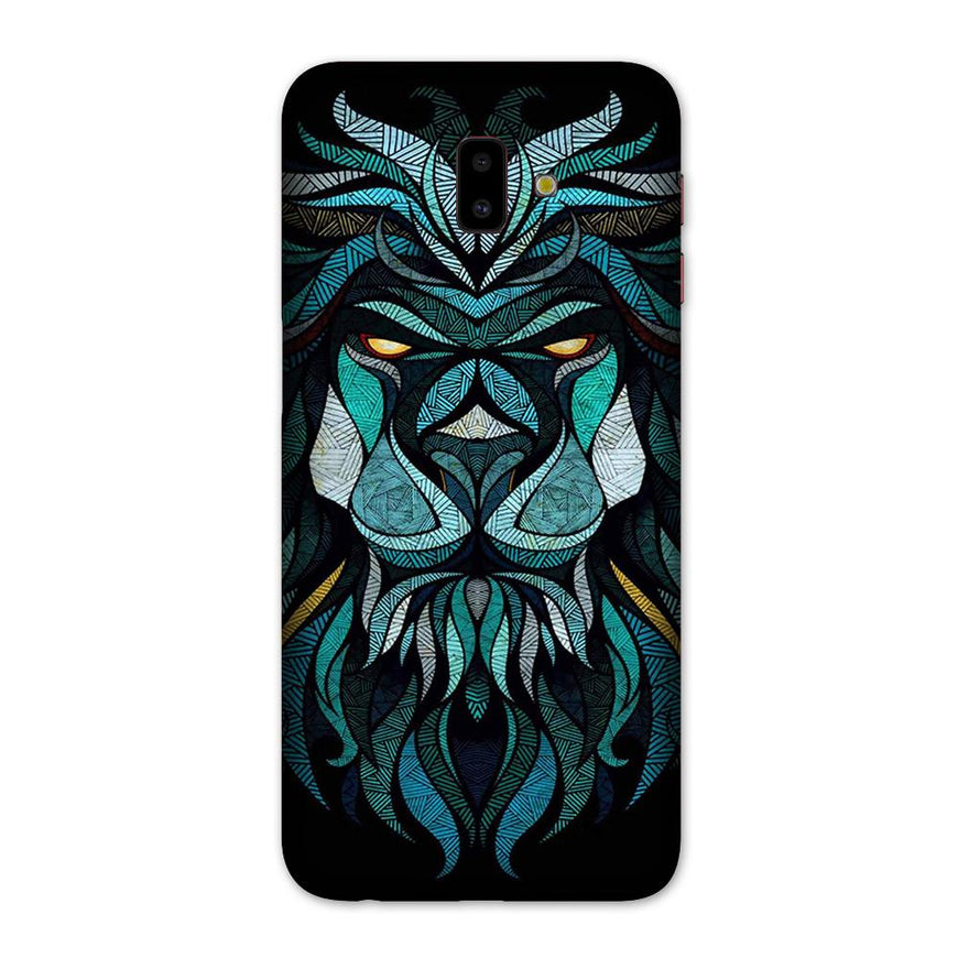 Lion Mobile Back Case for Galaxy J6 Plus (Design - 314)