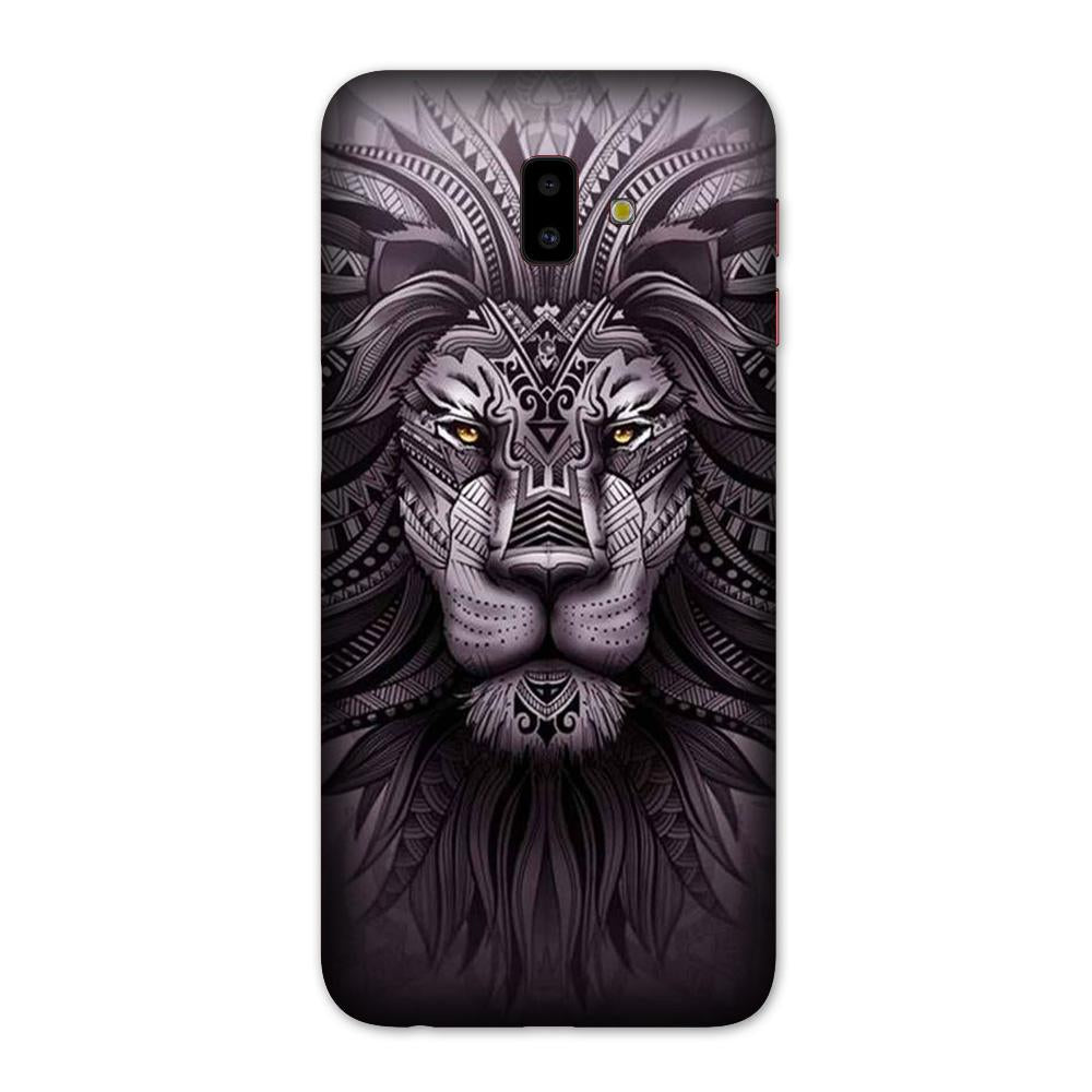 Lion Mobile Back Case for Galaxy J6 Plus (Design - 315)