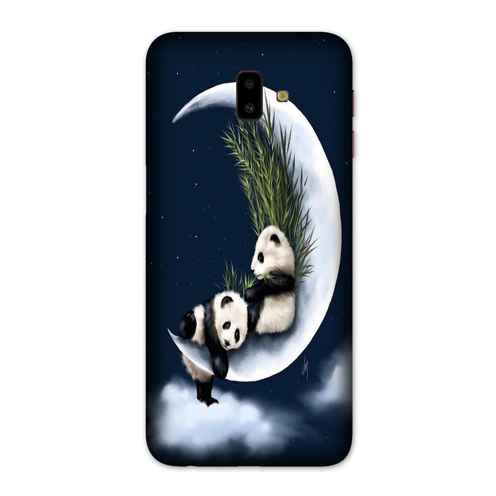 Panda Moon Mobile Back Case for Galaxy J6 Plus (Design - 318)