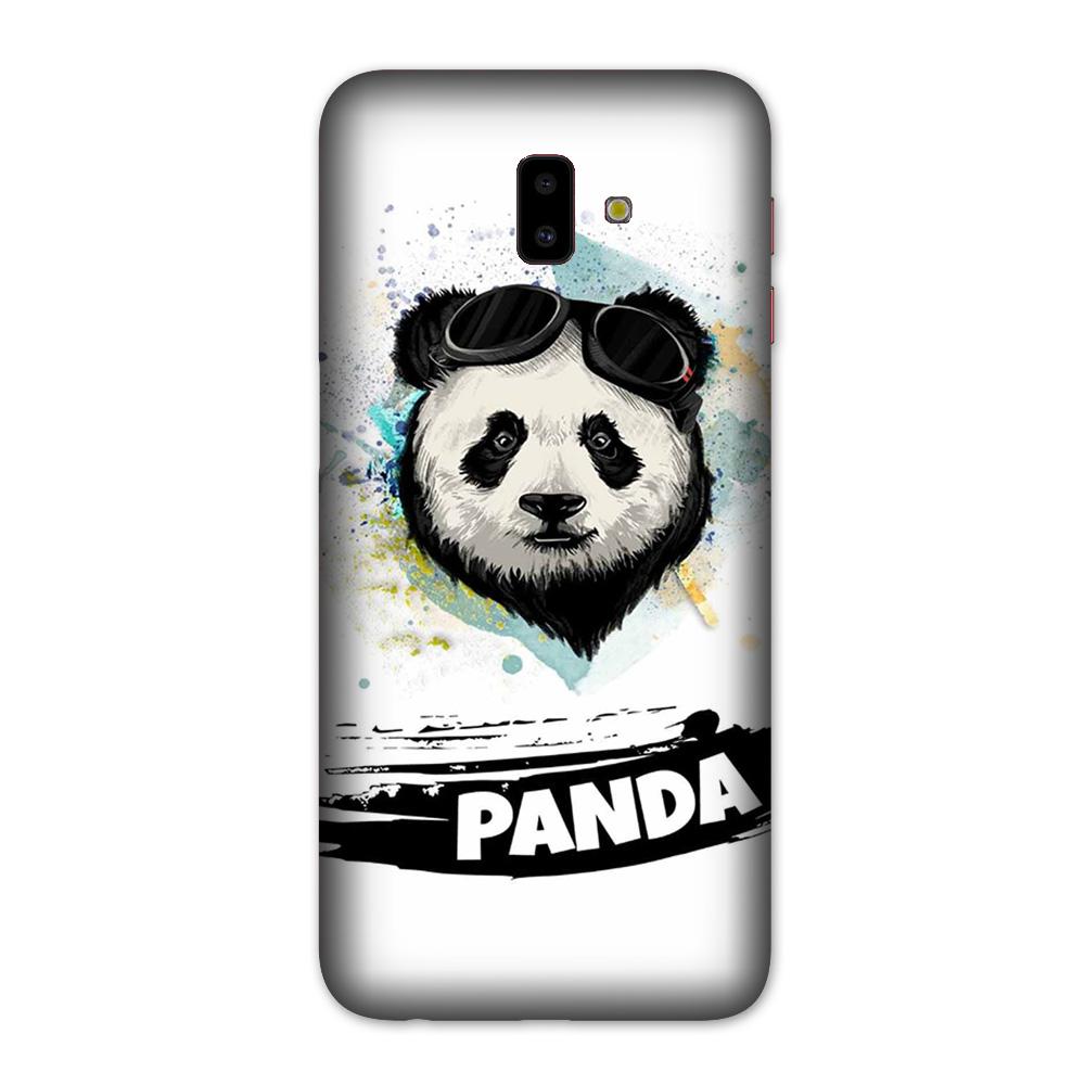 Panda Mobile Back Case for Galaxy J6 Plus (Design - 319)