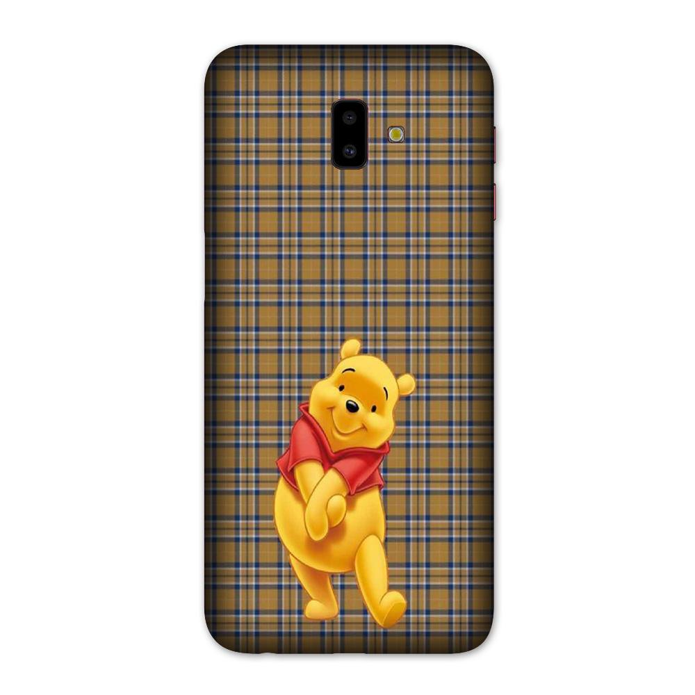 Pooh Mobile Back Case for Galaxy J6 Plus (Design - 321)