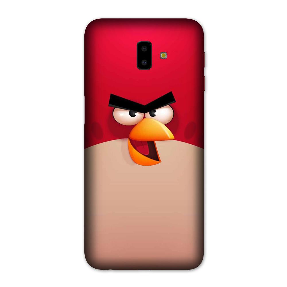Angry Bird Red Mobile Back Case for Galaxy J6 Plus (Design - 325)