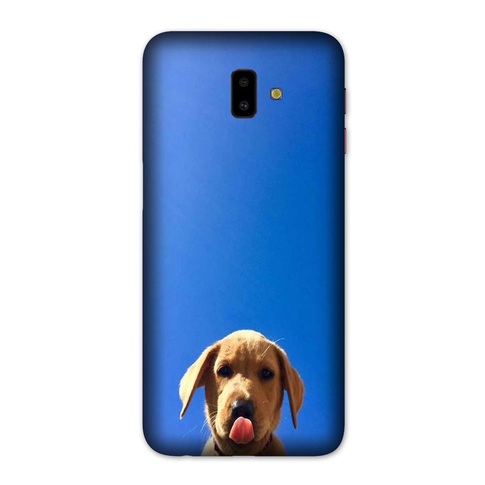Dog Mobile Back Case for Galaxy J6 Plus (Design - 332)