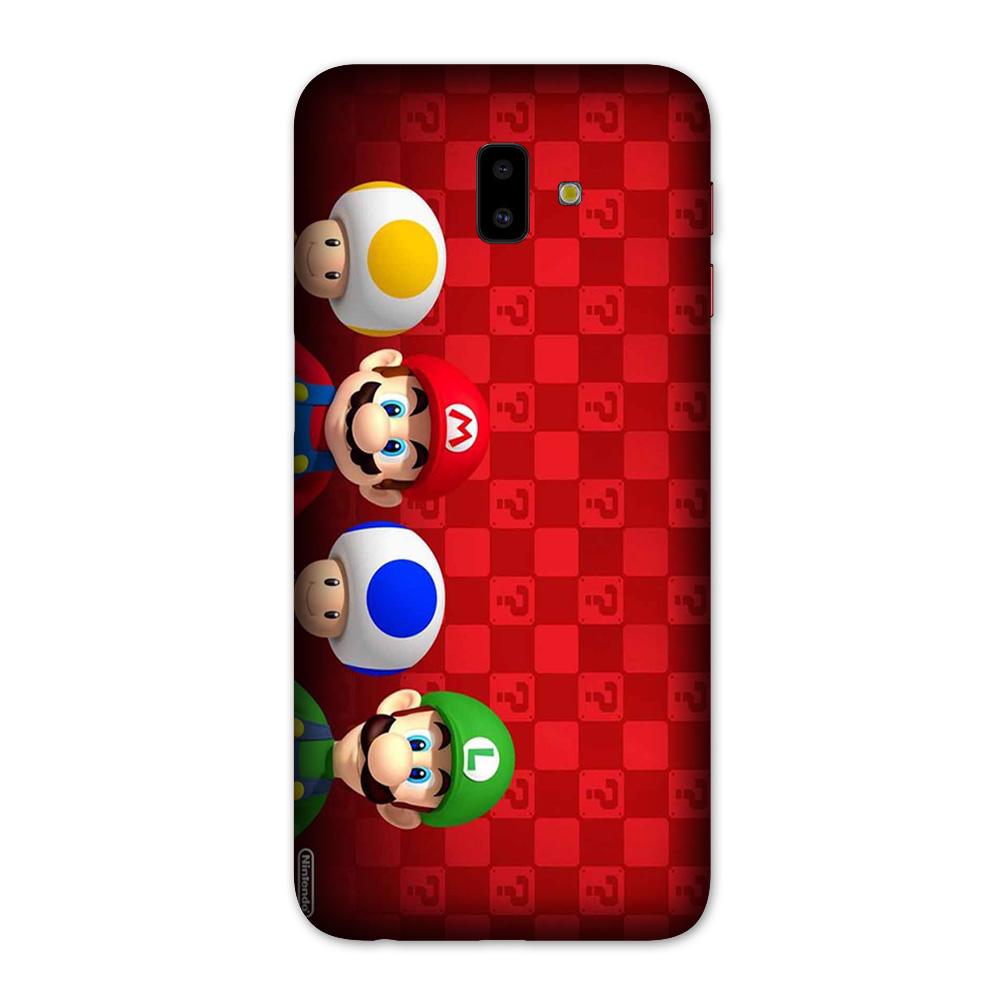 Mario Mobile Back Case for Galaxy J6 Plus (Design - 337)