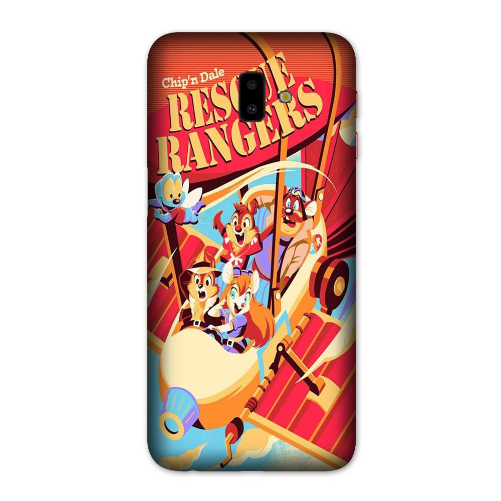 Rescue Rangers Mobile Back Case for Galaxy J6 Plus (Design - 341)