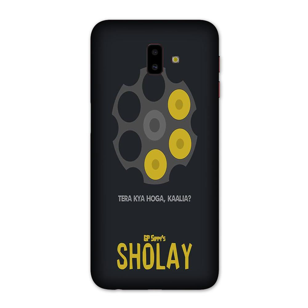 Sholay Mobile Back Case for Galaxy J6 Plus (Design - 356)