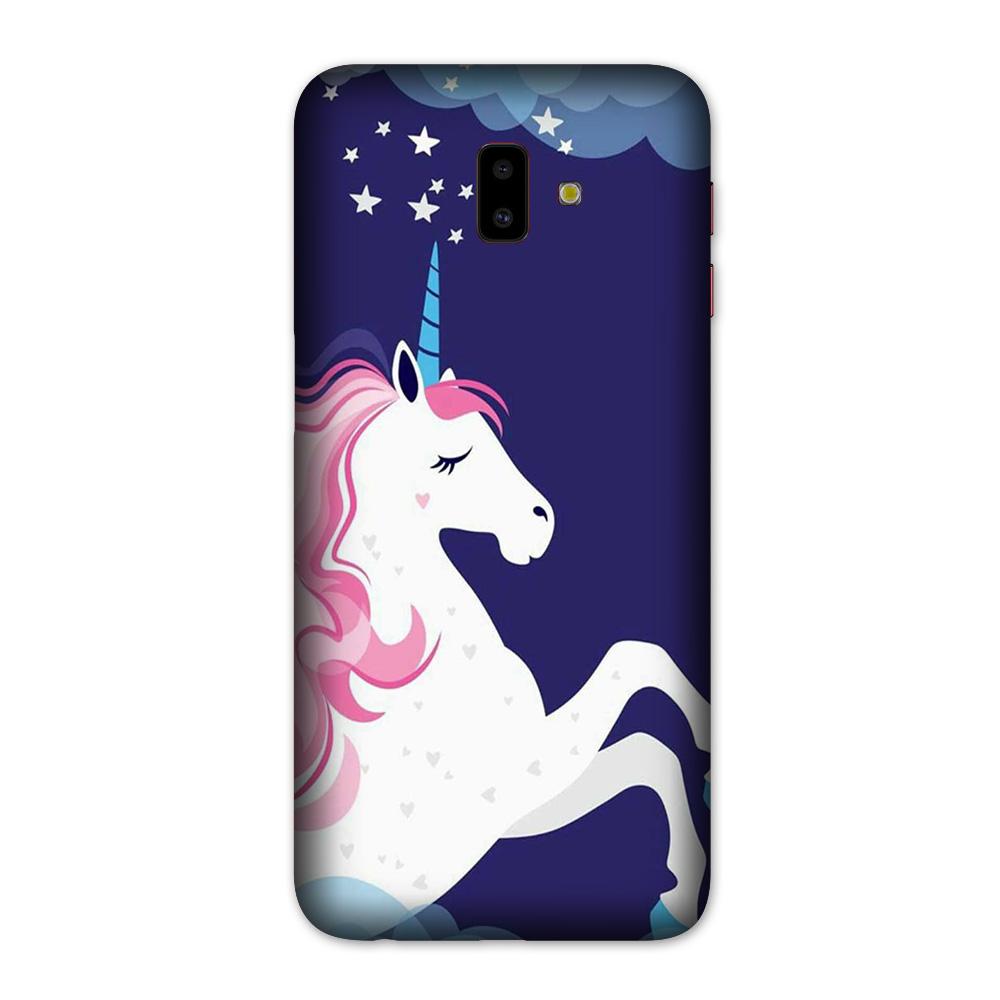 Unicorn Mobile Back Case for Galaxy J6 Plus (Design - 365)