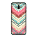 Pattern Mobile Back Case for Galaxy J6 Plus (Design - 368)