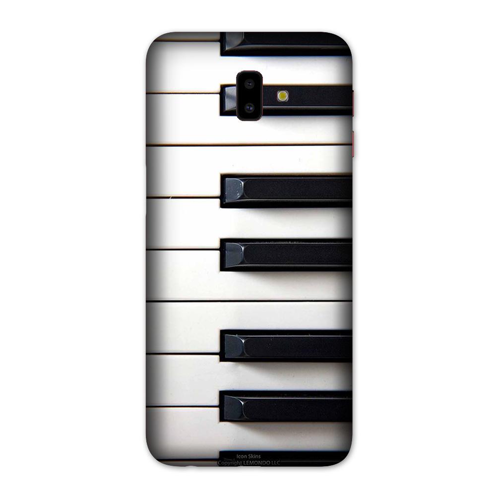 Piano Mobile Back Case for Galaxy J6 Plus (Design - 387)