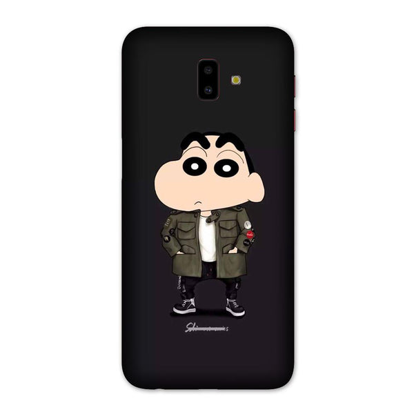 Shin Chan Mobile Back Case for Galaxy J6 Plus (Design - 391)