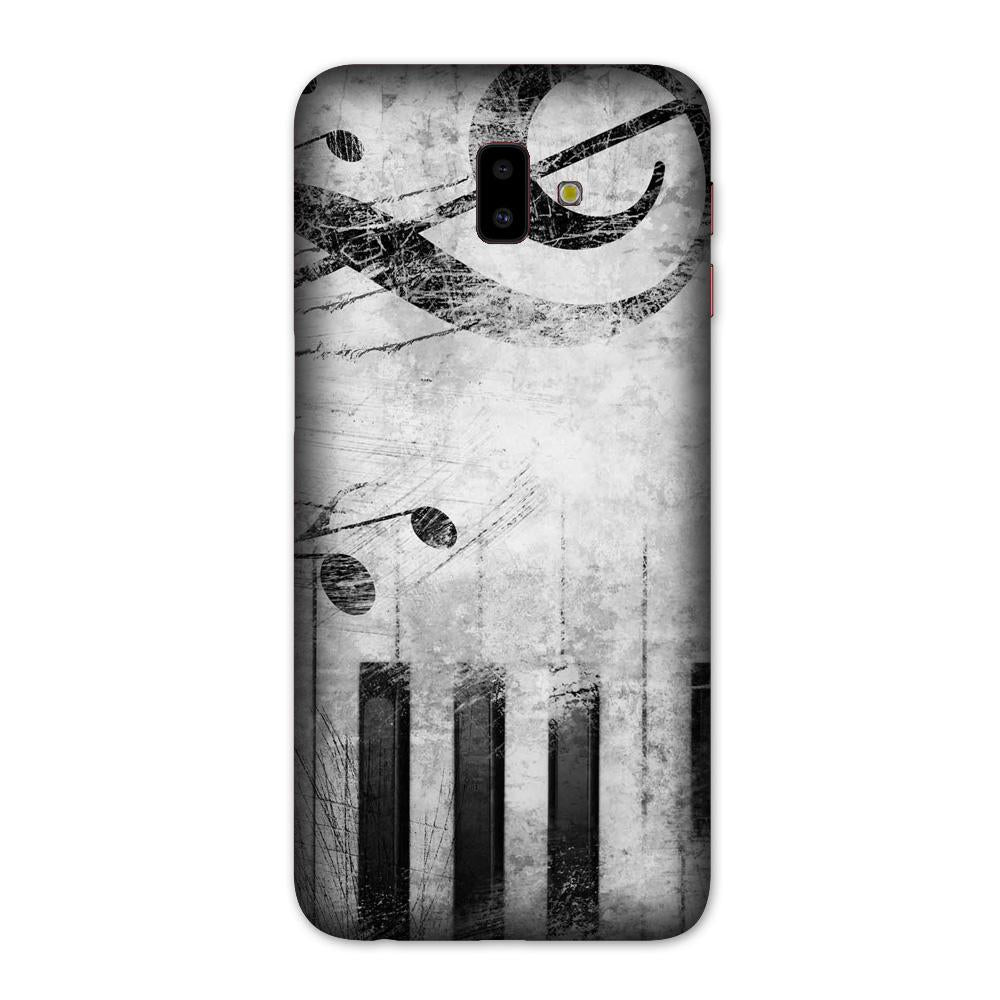 Music Mobile Back Case for Galaxy J6 Plus (Design - 394)