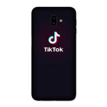 Tiktok Mobile Back Case for Galaxy J6 Plus (Design - 396)