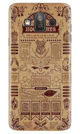Hogwarts Mobile Back Case for Galaxy J7 Duo (Design - 304)