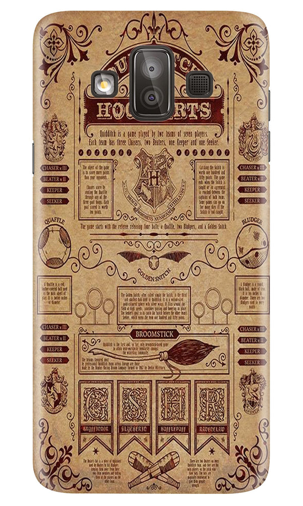 Hogwarts Mobile Back Case for Galaxy J7 Duo (Design - 304)