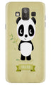 Panda Bear Mobile Back Case for Galaxy J7 Duo (Design - 317)