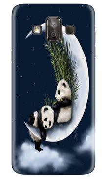 Panda Moon Mobile Back Case for Galaxy J7 Duo (Design - 318)