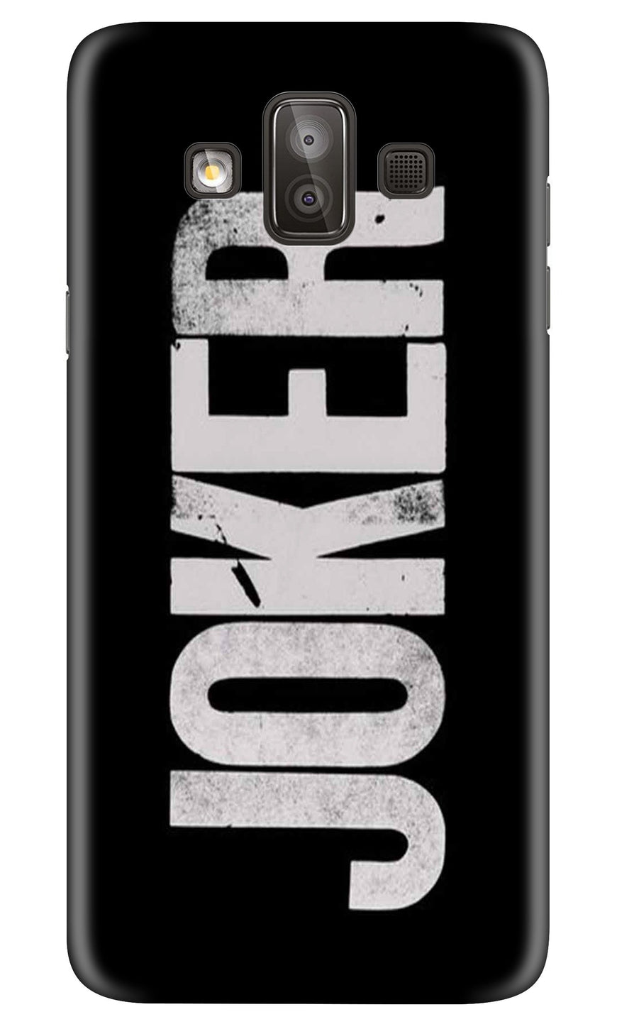 Joker Mobile Back Case for Galaxy J7 Duo (Design - 327)