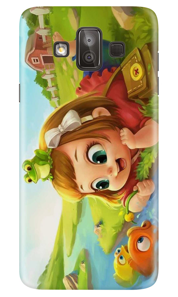 Baby Girl Mobile Back Case for Galaxy J7 Duo (Design - 339)