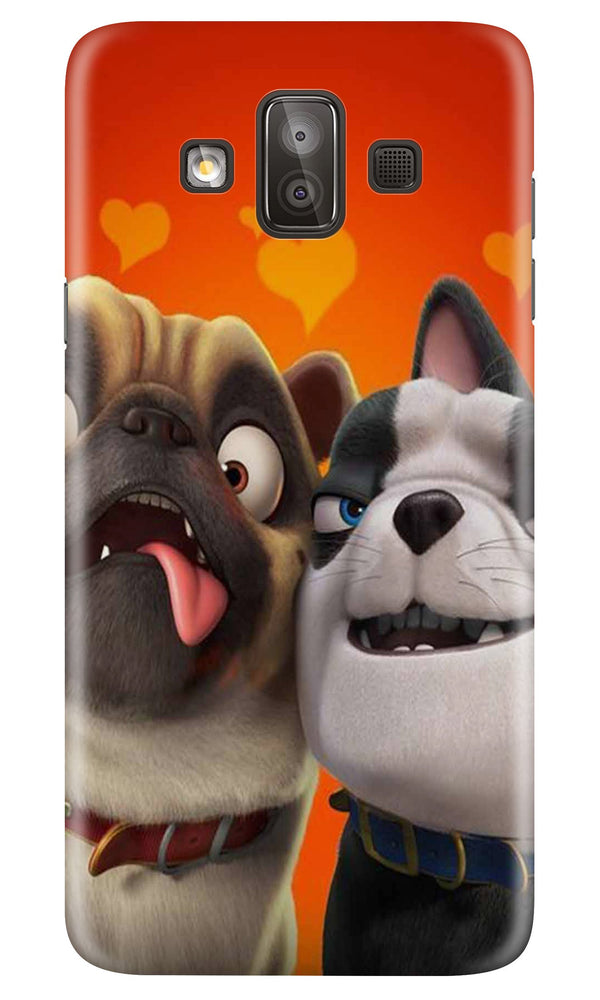 Dog Puppy Mobile Back Case for Galaxy J7 Duo (Design - 350)