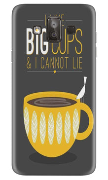 Big Cups Coffee Mobile Back Case for Galaxy J7 Duo (Design - 352)