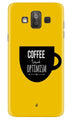 Coffee Optimism Mobile Back Case for Galaxy J7 Duo (Design - 353)
