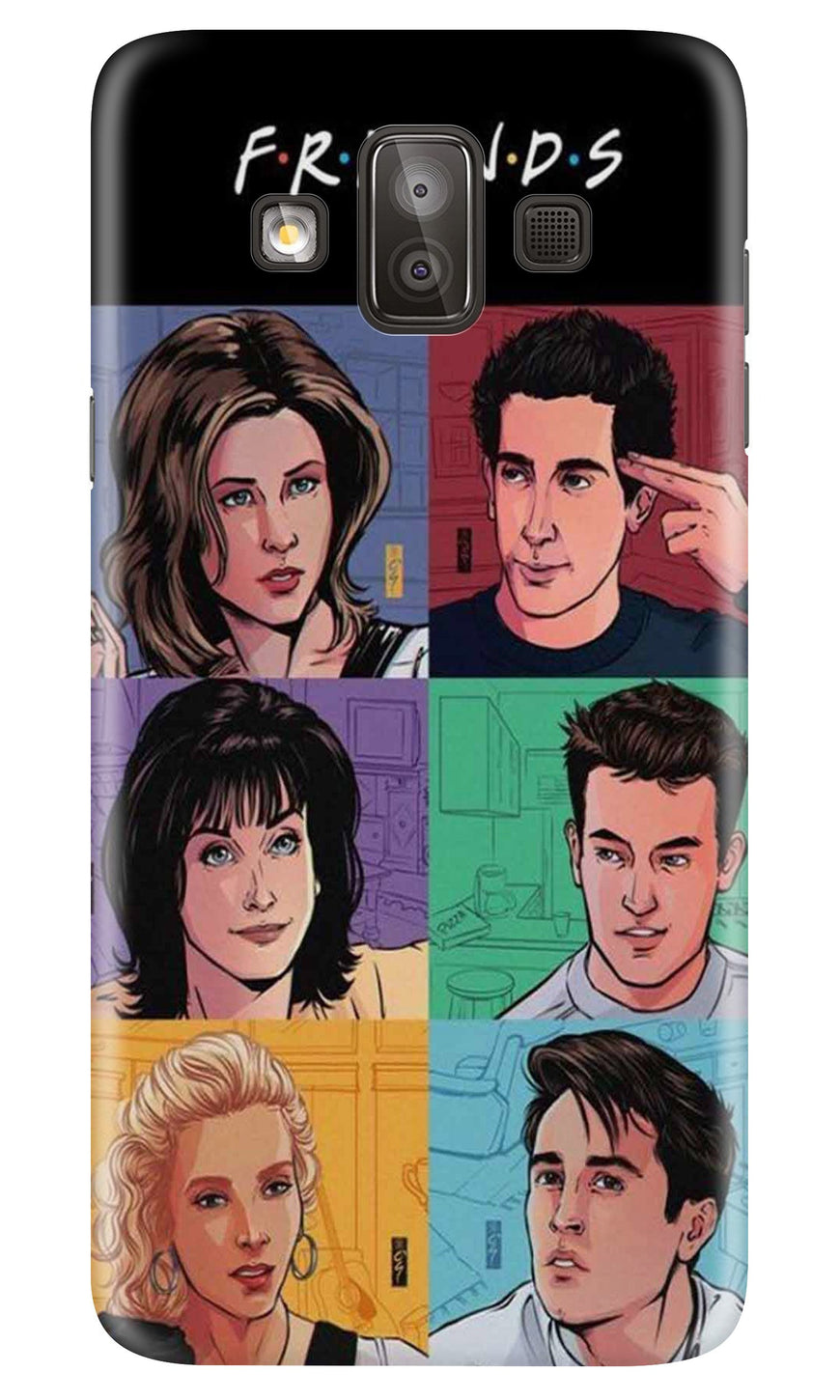 Friends Mobile Back Case for Galaxy J7 Duo (Design - 357)