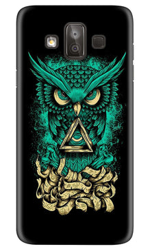 Owl Mobile Back Case for Galaxy J7 Duo (Design - 358)