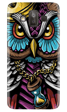 Owl Mobile Back Case for Galaxy J7 Duo (Design - 359)
