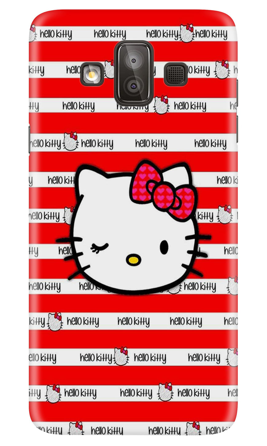 Hello Kitty Mobile Back Case for Galaxy J7 Duo (Design - 364)