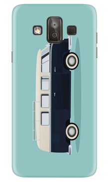 Travel Bus Mobile Back Case for Galaxy J7 Duo (Design - 379)