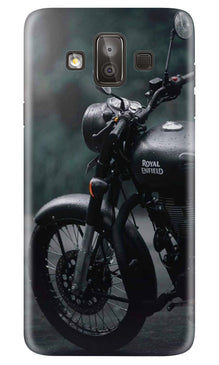 Royal Enfield Mobile Back Case for Galaxy J7 Duo (Design - 380)