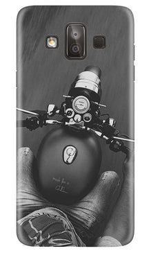 Royal Enfield Mobile Back Case for Galaxy J7 Duo (Design - 382)
