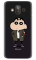 Shin Chan Mobile Back Case for Galaxy J7 Duo (Design - 391)