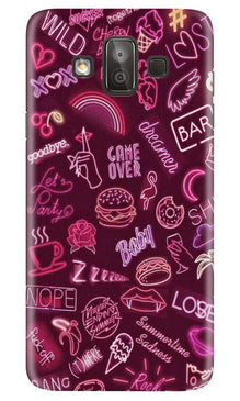Party Theme Mobile Back Case for Galaxy J7 Duo (Design - 392)
