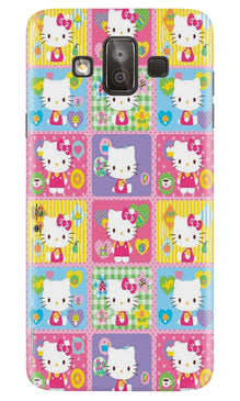 Kitty Mobile Back Case for Galaxy J7 Duo (Design - 400)