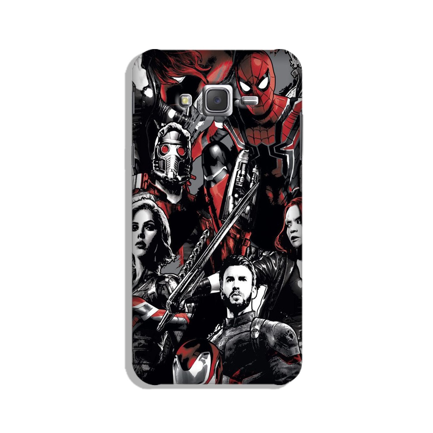 Avengers Case for Galaxy J7 (2015) (Design - 190)