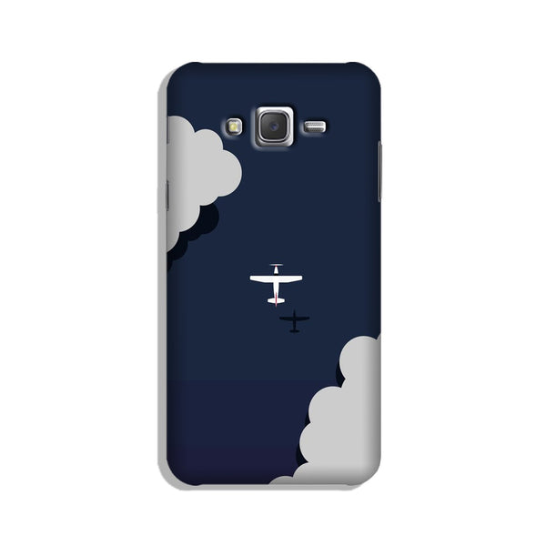Clouds Plane Case for Galaxy J7 Nxt (Design - 196)