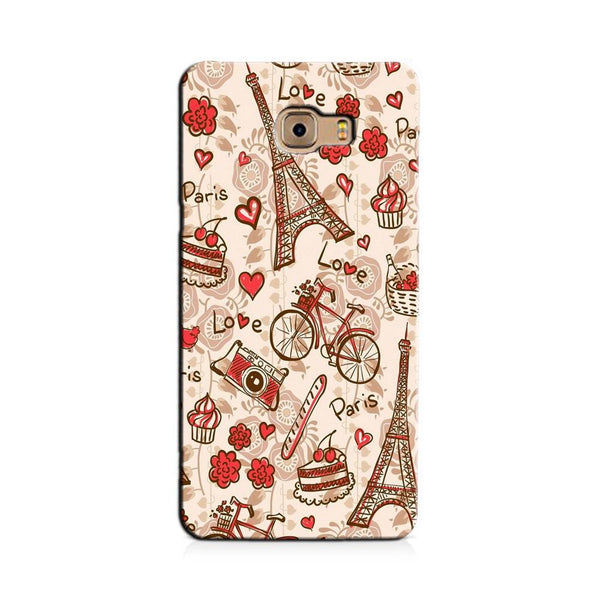 Love Paris Case for Galaxy A5 (2016)  (Design - 103)