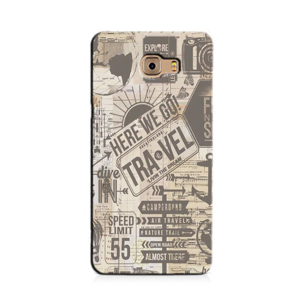 Travel Case for Galaxy A9/ A9 Pro  (Design - 104)