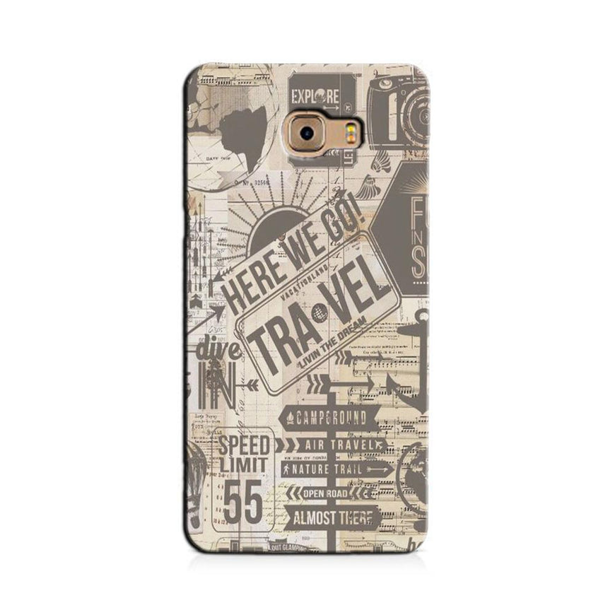Travel Case for Galaxy J7 Max  (Design - 104)