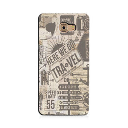 Travel Case for Galaxy C7/ C7 Pro(Design - 104)